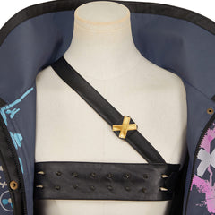 Arcane: League of Legends Saison 2(2024) Jinx Tenue Noire Cosplay Costume