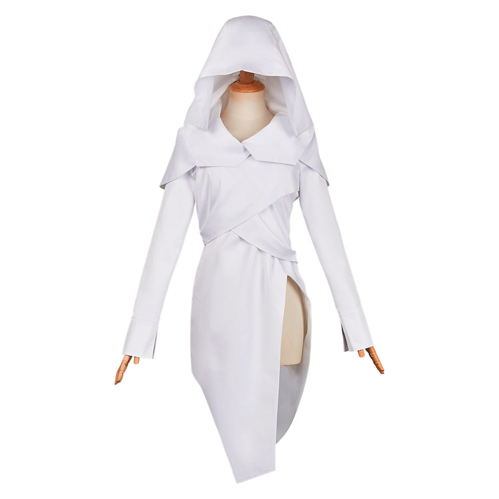 Arcane: League of Legends Saison 2(2024) Robe Blanche Cosplay Costume