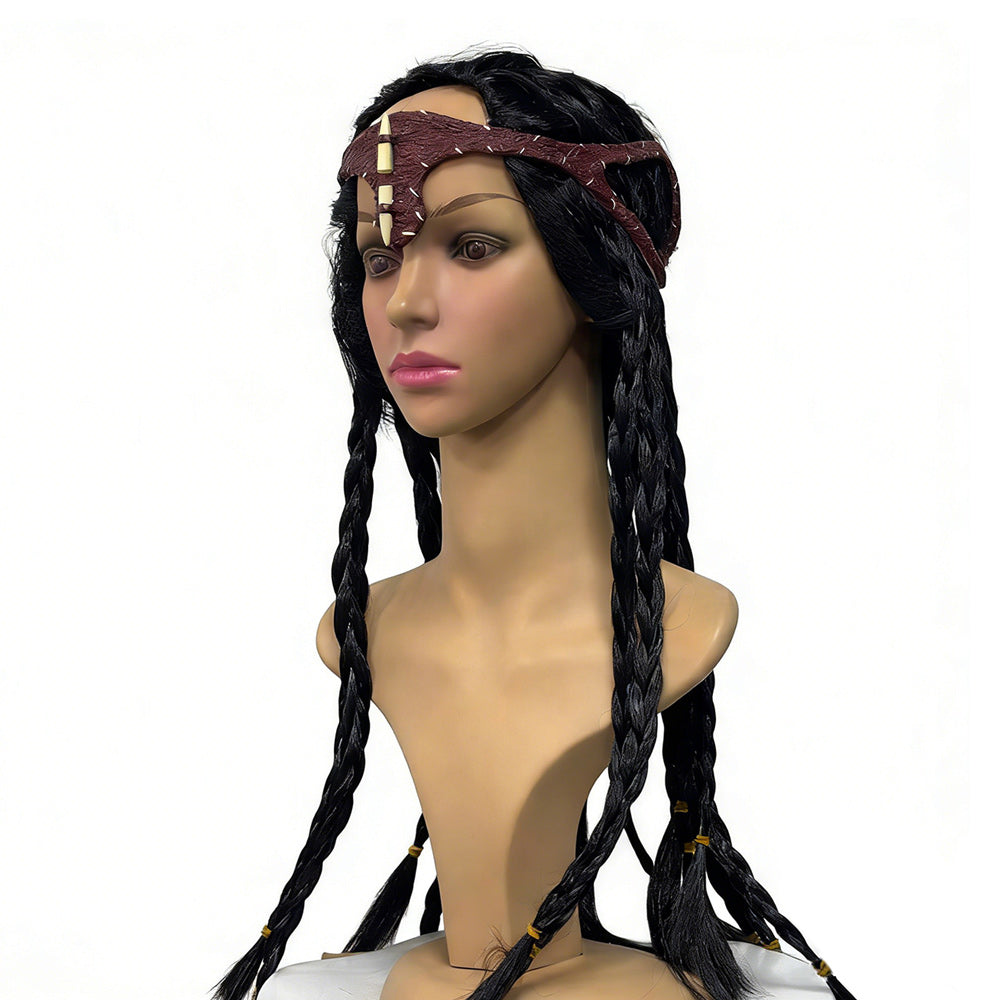 Avatar: De Feu et de Cendres Neytiri Perruque et Coiffe Cosplay Accessoire