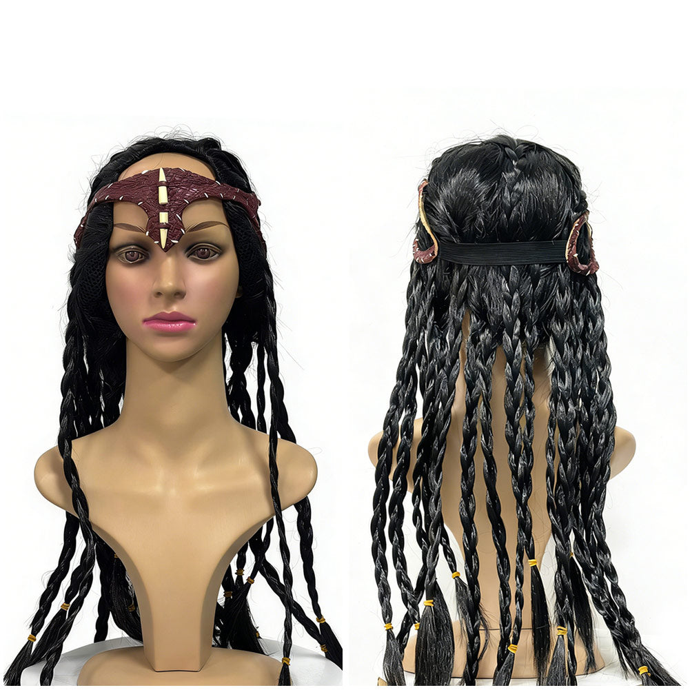 Avatar: De Feu et de Cendres Neytiri Perruque et Coiffe Cosplay Accessoire
