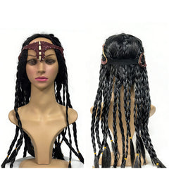 Avatar: De Feu et de Cendres Neytiri Perruque et Coiffe Cosplay Accessoire