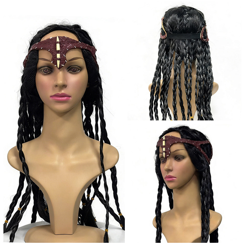 Avatar: De Feu et de Cendres Neytiri Perruque et Coiffe Cosplay Accessoire