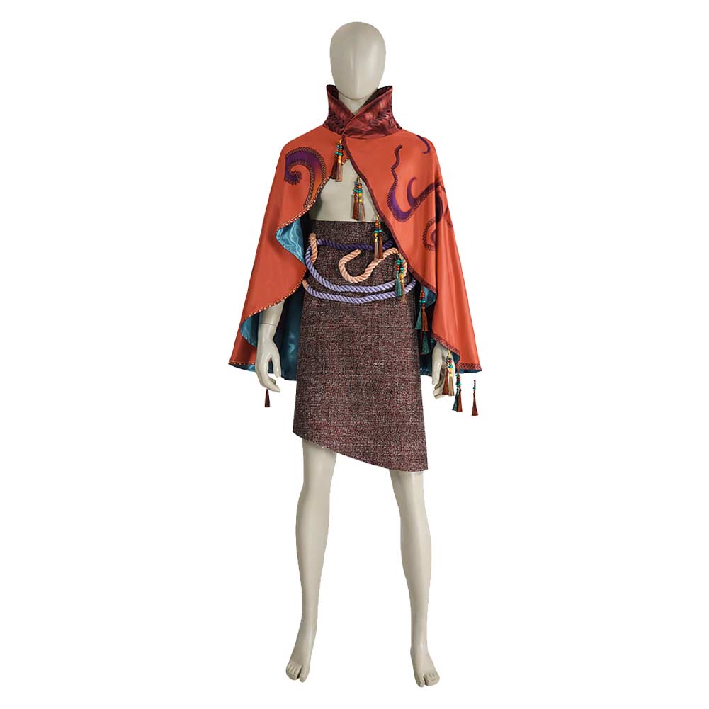 Avatar: de Feu et de Cendres(2025) Peylak Tenue Orange Cosplay Costume