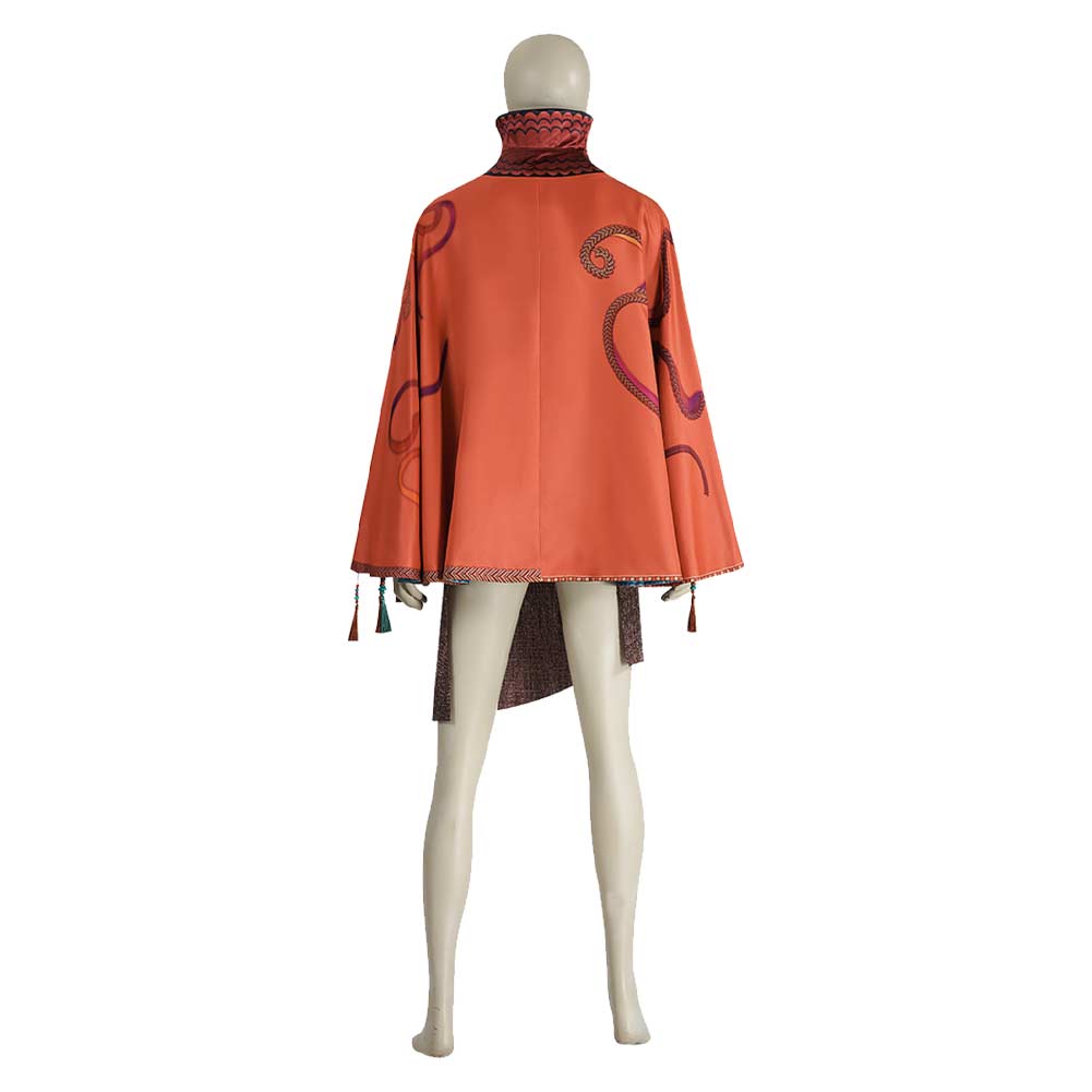Avatar: de Feu et de Cendres(2025) Peylak Tenue Orange Cosplay Costume