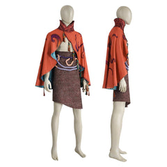 Avatar: de Feu et de Cendres(2025) Peylak Tenue Orange Cosplay Costume