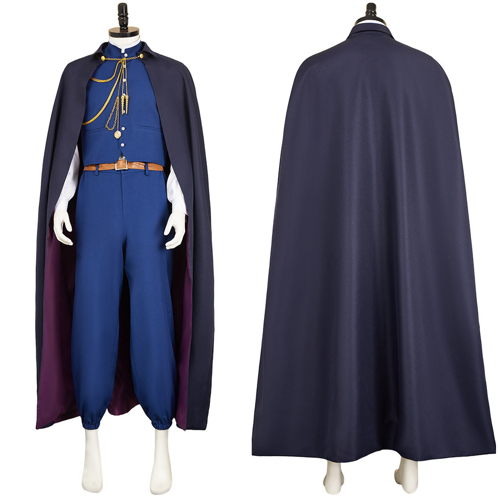 Baban Baban Ban Vampire(2025) Mori Ranmaru Tenue Bleue Cosplay Costume