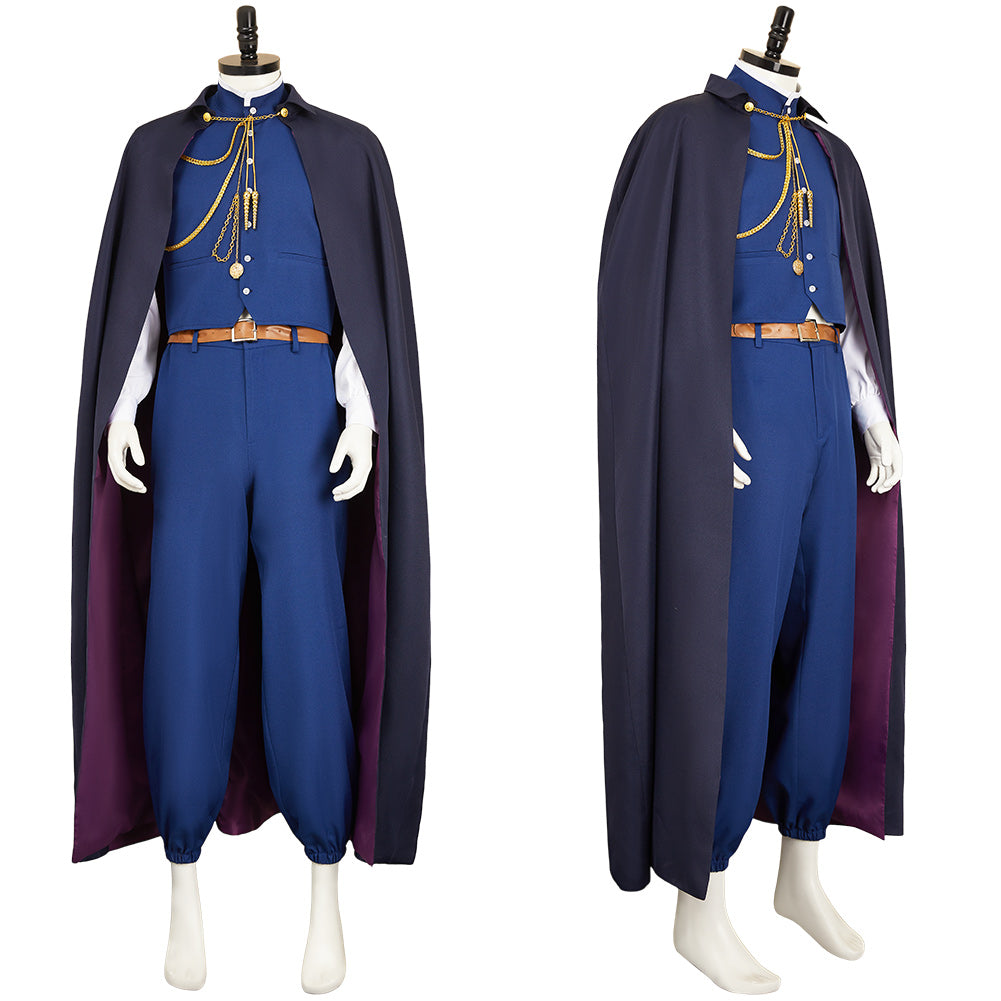 Baban Baban Ban Vampire(2025) Mori Ranmaru Tenue Bleue Cosplay Costume