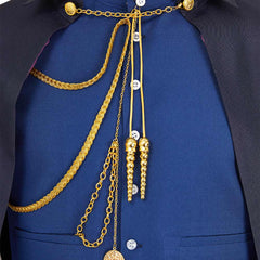 Baban Baban Ban Vampire(2025) Mori Ranmaru Tenue Bleue Cosplay Costume