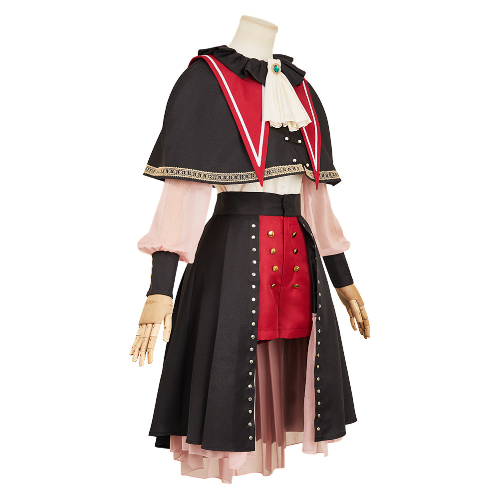 BanG Dream! Ave Mujica(2025) Wakaba Mutsumi Tenue Noire Cosplay Costume