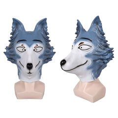 Beastars Legoshi Masque Bleu Cosplay Accessoire