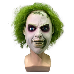 Beetlejuice 2(2024) Beetlejuice Masque Latex Cosplay Accessoire