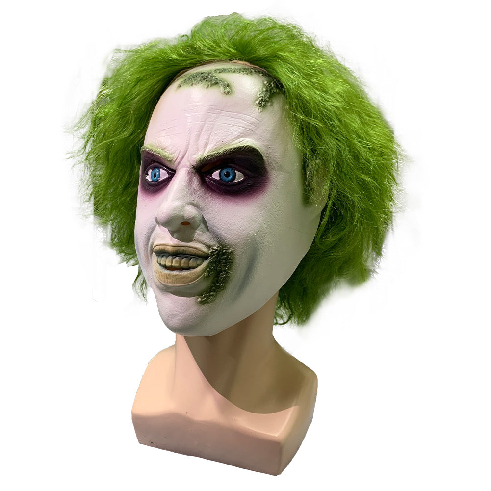 Beetlejuice 2(2024) Beetlejuice Masque Latex Cosplay Accessoire