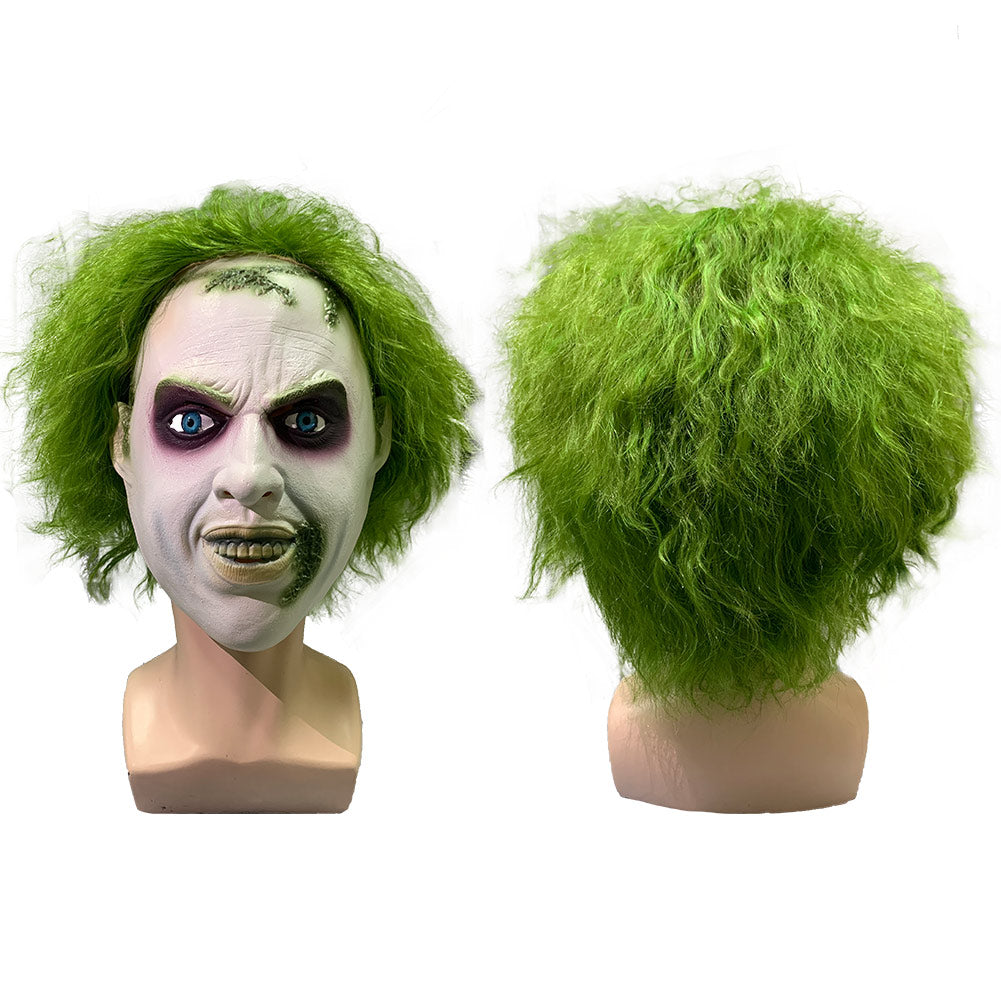 Beetlejuice 2(2024) Beetlejuice Masque Latex Cosplay Accessoire