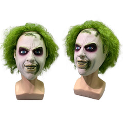 Beetlejuice 2(2024) Beetlejuice Masque Latex Cosplay Accessoire