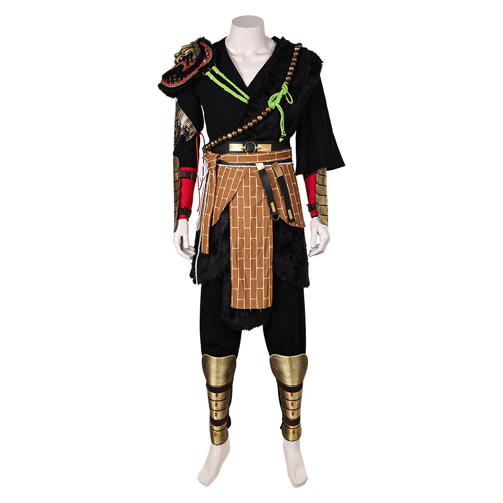 Black Myth: Wukong Wukong Tenue Noire Cosplay Costume