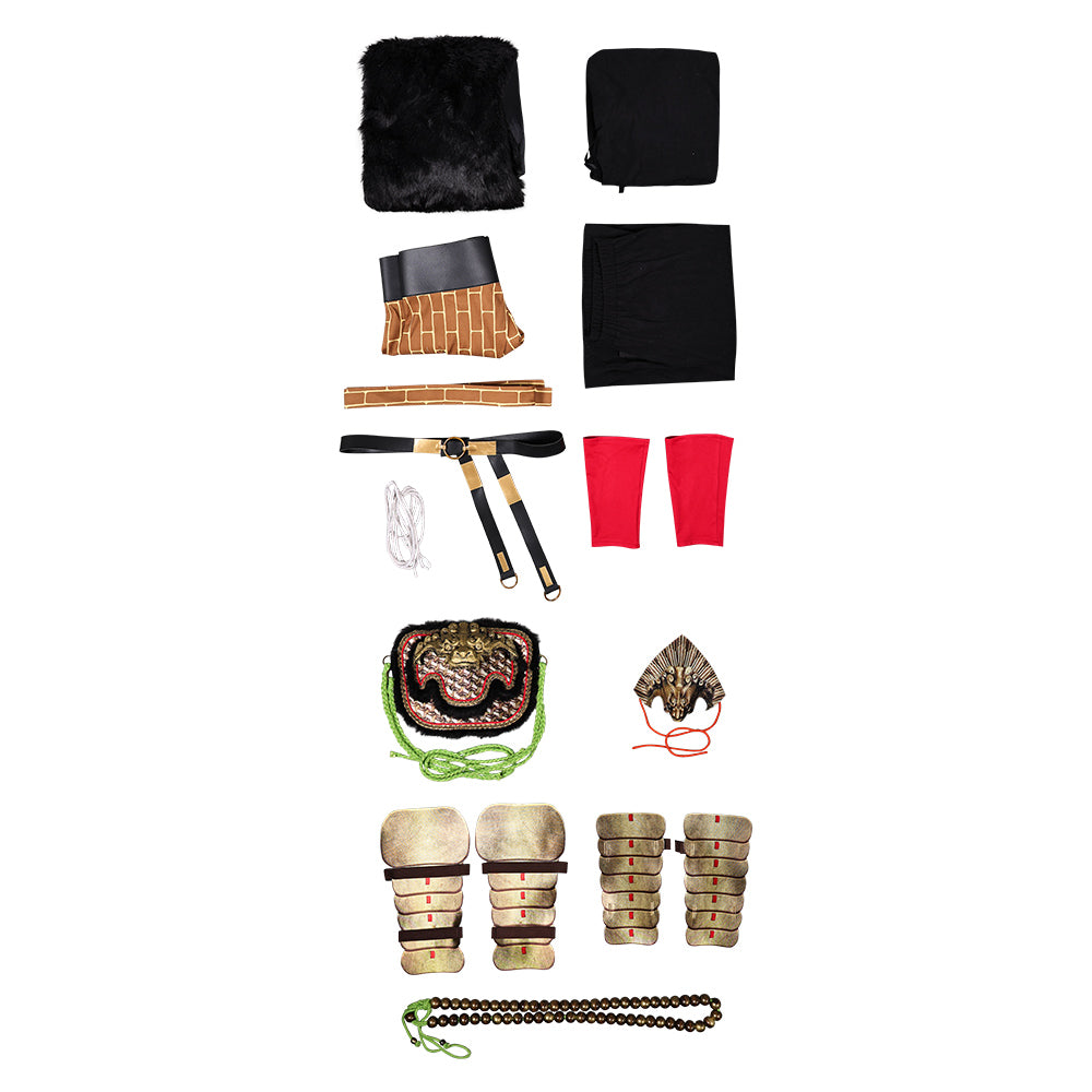 Black Myth: Wukong Wukong Tenue Noire Cosplay Costume