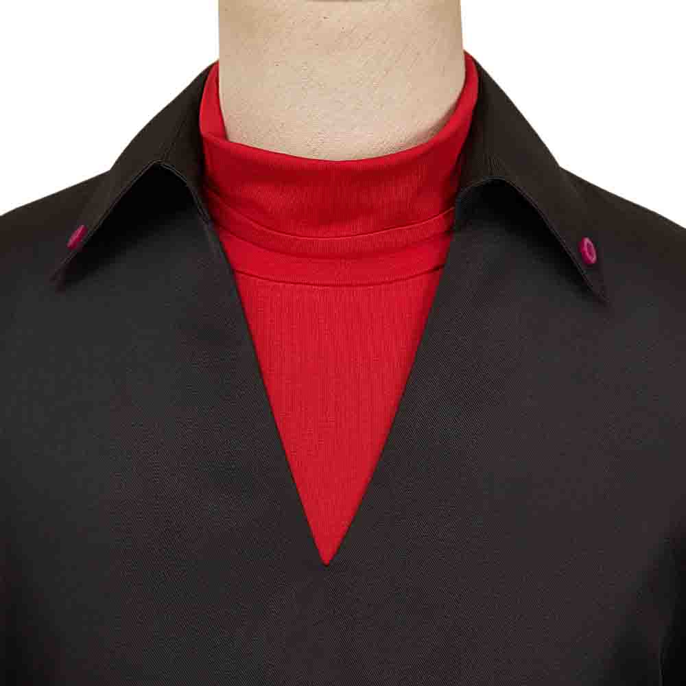 Black Phone 2(2025) The Grabber Hauts Noir et Rouge+Ceinture Marron Cosplay Costume