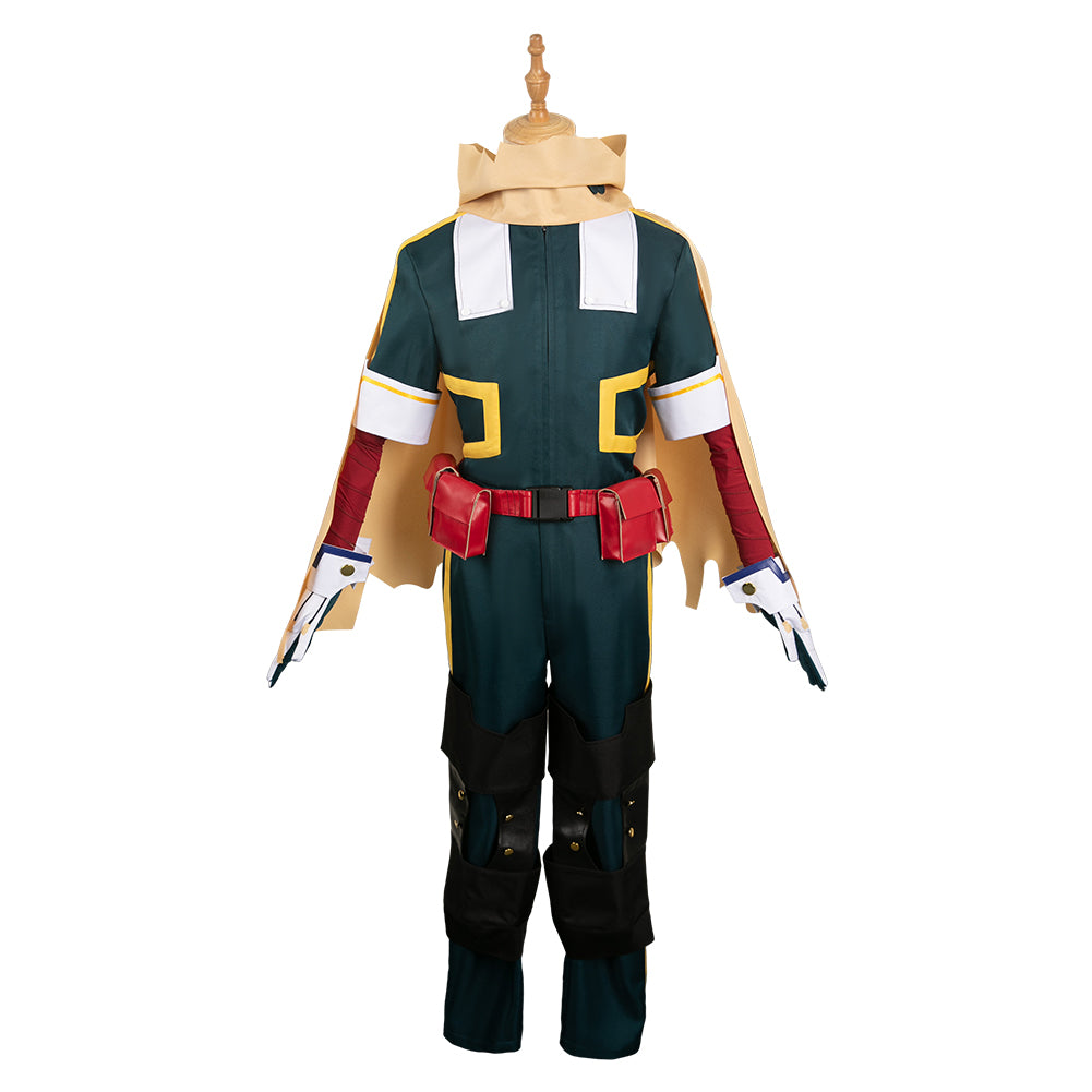 Boku No Hero Academia Midoriya Izuku Tenue de Combat Cosplay Costume