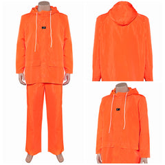 Breaking Bad Walter White Tenue Orange Cosplay Costume