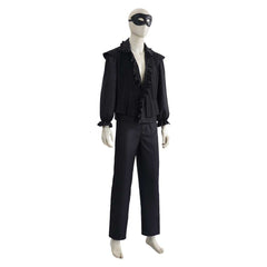 Bridgerton Saison 4(2026) Benedict Bridgerton Tenue Noire Cosplay Costume