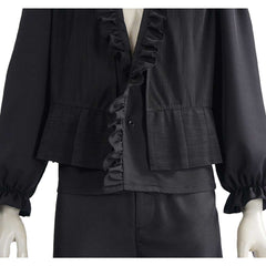 Bridgerton Saison 4(2026) Benedict Bridgerton Tenue Noire Cosplay Costume
