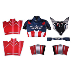 Captain America: Brave New World(2025) Captain America Tenue Bleue Cosplay Costume