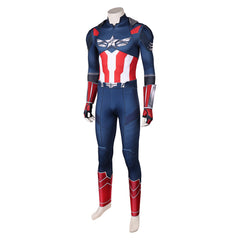 Captain America: Brave New World(2025) Captain America Tenue Bleue Cosplay Costume