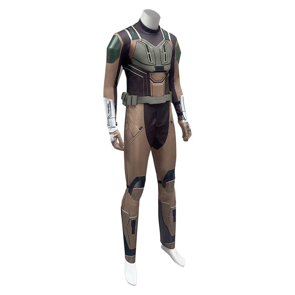 Captain America: Brave New World(2025) Falcon Tenue Brune Cosplay Costume