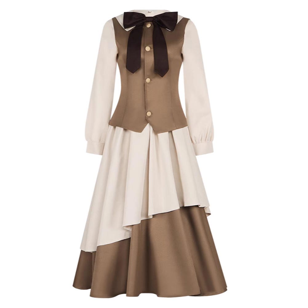 CCS Tomoyo Daidouji Robe Marron Cosplay Costume