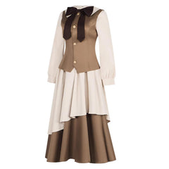 CCS Tomoyo Daidouji Robe Marron Cosplay Costume