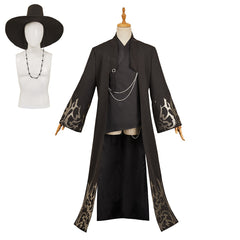 KPop Demon Hunters(2025) Saja Boys Jinu Saja Haut+Veste Noire Cosplay Costume