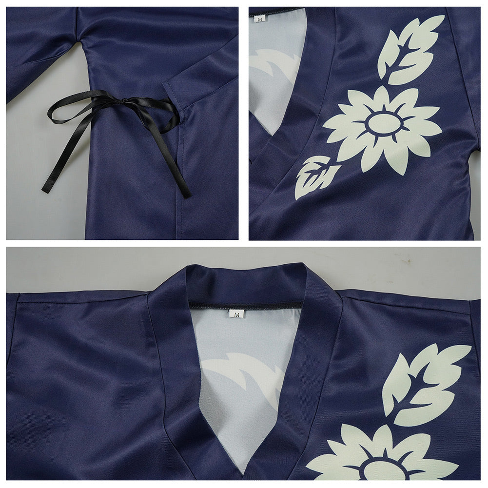 Cosmic Princess Kaguya(2026) Kaguya Kimono Bleu Cosplay Costume