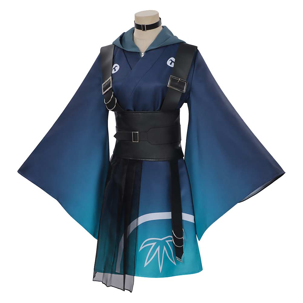 Cosmic Princess Kaguya(2026) Sakayori Iroha‌ Robe de Scène Bleue Cosplay Costume