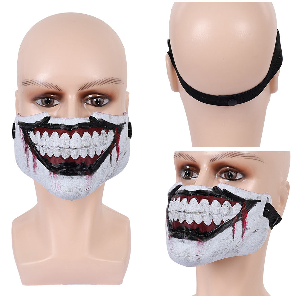 Cosplay Accessoire Twisty American Horror Story 13(2026) TV Cosplay Masque Blanche