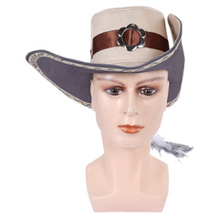 Cosplay Accessoire Will Turner Pirates of the Caribbean Film Cosplay Chapeau Beige
