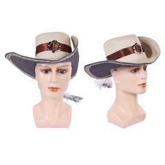 Cosplay Accessoire Will Turner Pirates of the Caribbean Film Cosplay Chapeau Beige