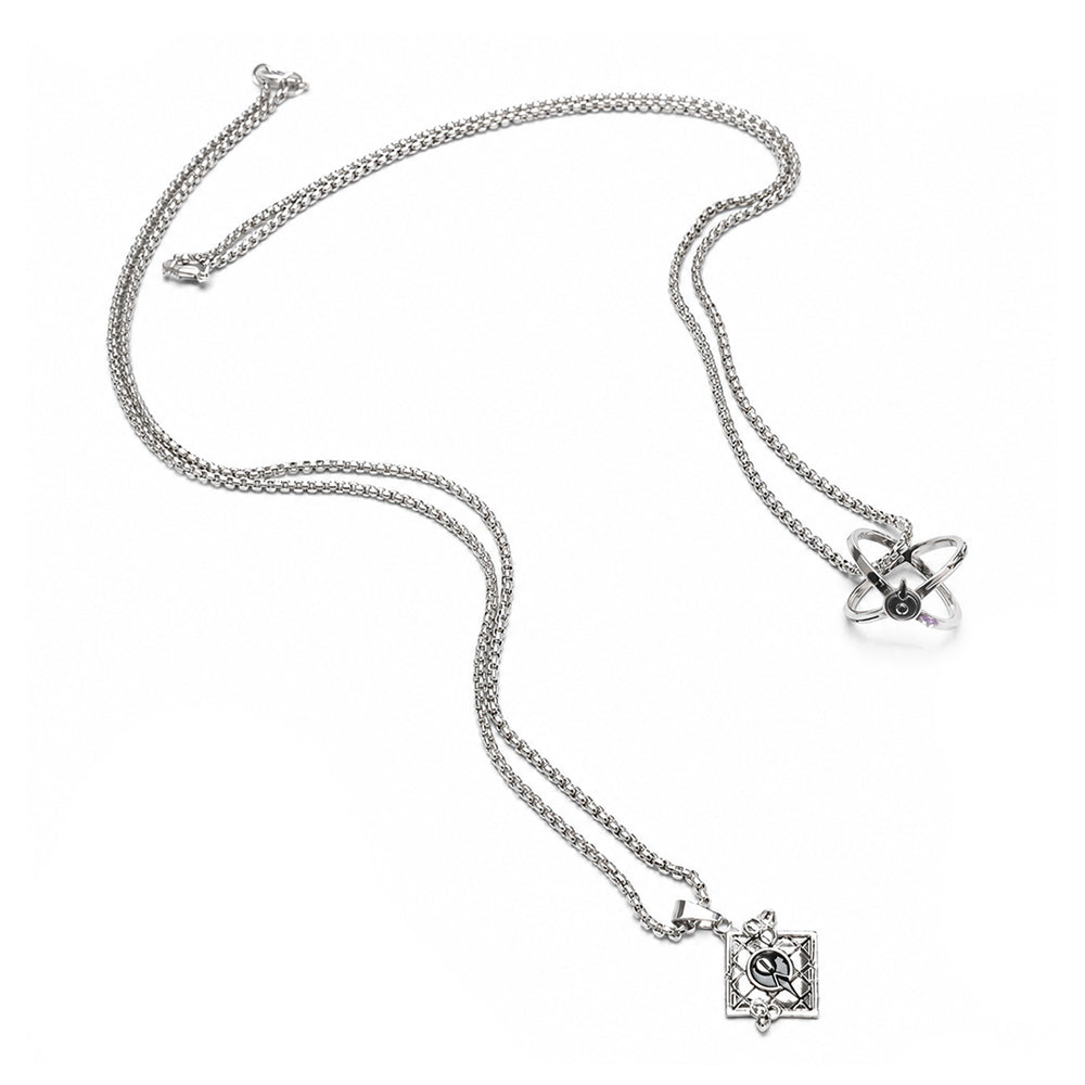 Cosplay Accessoires Xavier Link Click Anime Cosplay Colliers Argentés