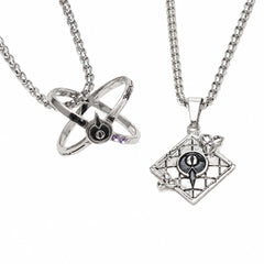 Cosplay Accessoires Xavier Link Click Anime Cosplay Colliers Argentés