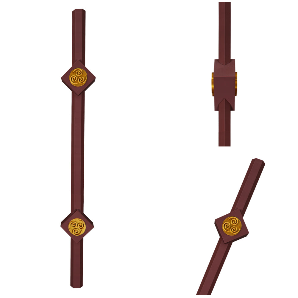Cosplay Accessorie Aang Avatar: The Last Airbender Saison 2(2026) TV Cosplay Bâton Jaune Homme