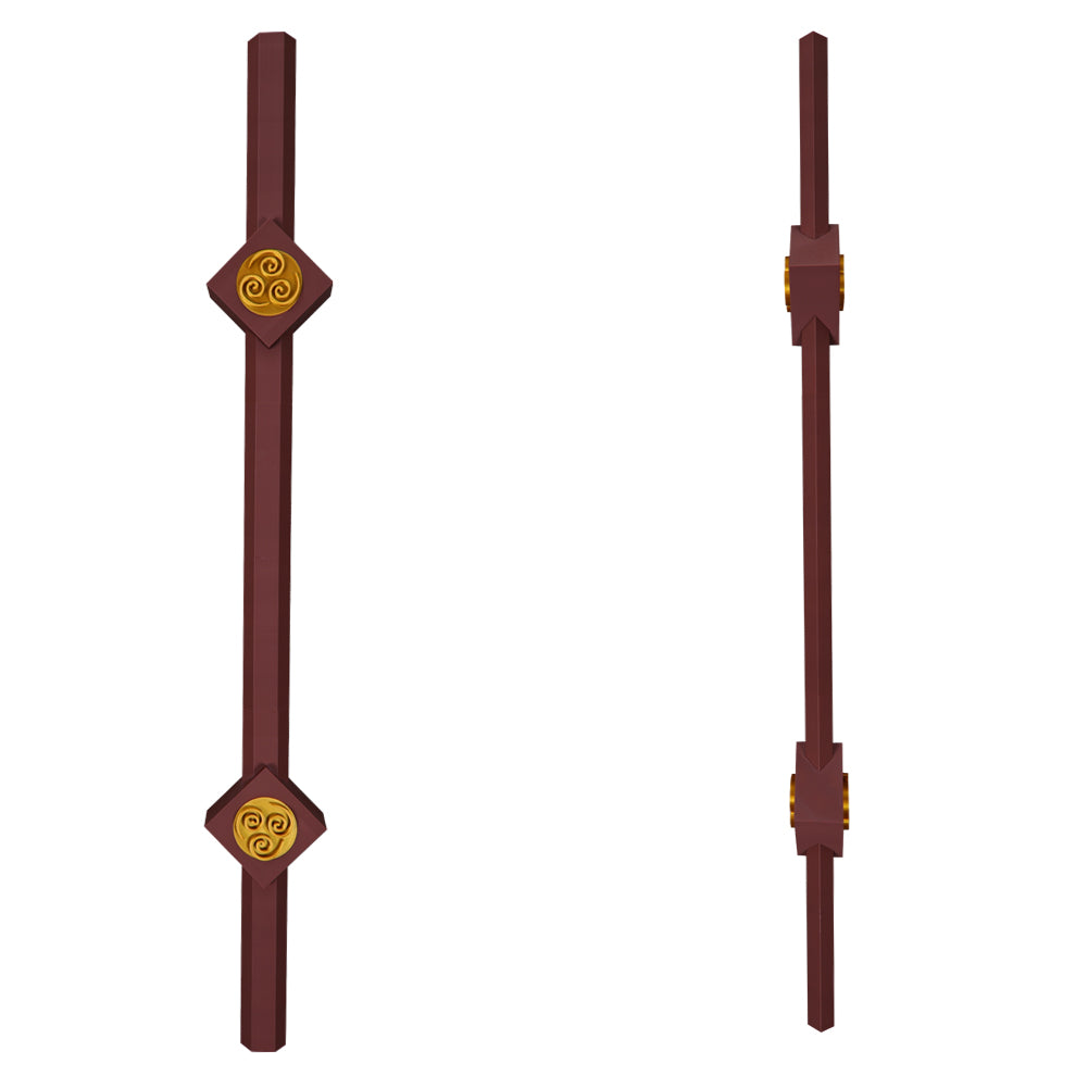 Cosplay Accessorie Aang Avatar: The Last Airbender Saison 2(2026) TV Cosplay Bâton Jaune Homme