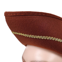 Cosplay Accessorie Clark The Backrooms(2026) Film Cosplay Chapeau Marron Homme