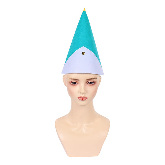 Cosplay Accessorie Coco Tongari Boushi no Atelier(2026) Anime Cosplay Chapeau Bleu et Blanc Femme