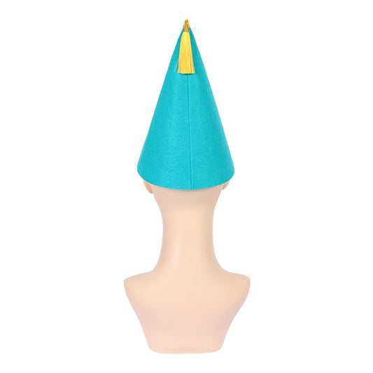 Cosplay Accessorie Coco Tongari Boushi no Atelier(2026) Anime Cosplay Chapeau Bleu et Blanc Femme