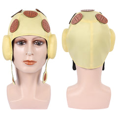 Cosplay Accessorie Pocoloco JJBA 7(2026) Anime Cosplay Chapeau Jaune Homme