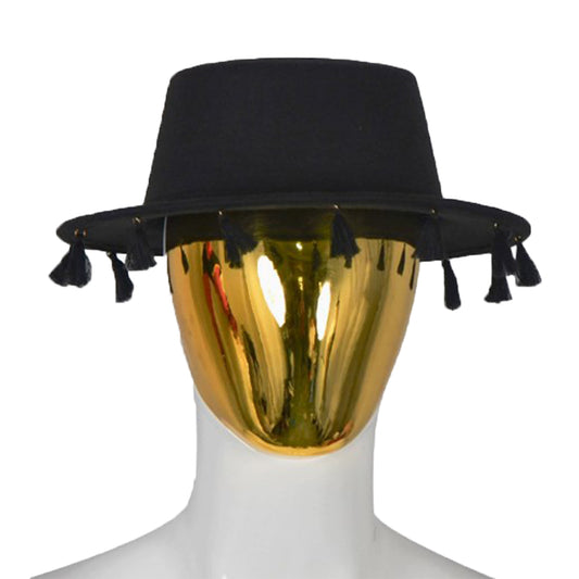 Cosplay Accessorie Stanley The Mask(1994) Film Cosplay Chapeau Noir Homme