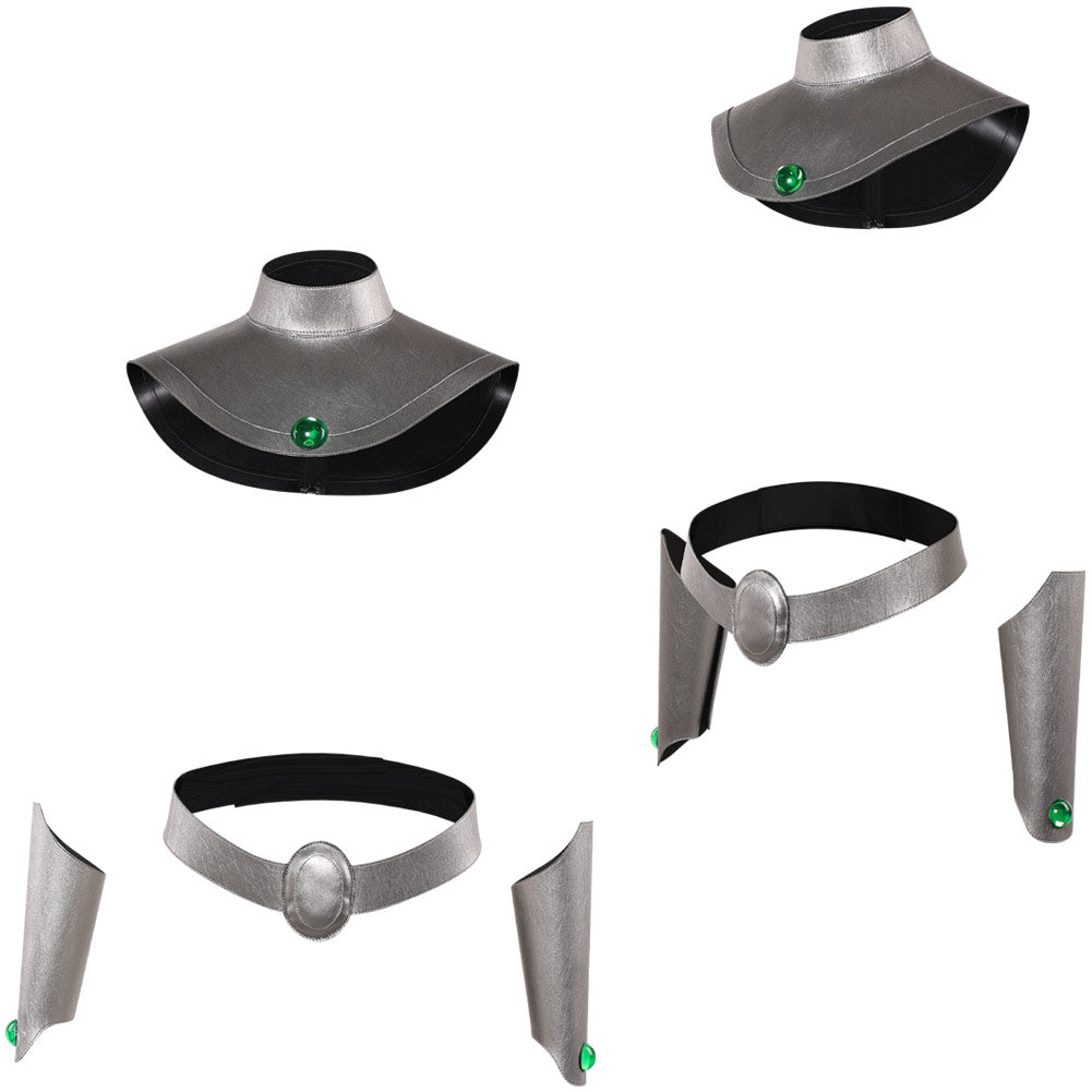 Cosplay Accessories Koriand'r Teen Titans TV Cosplay Châle+Protège-Poignets+Ceinture