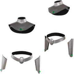 Cosplay Accessories Koriand'r Teen Titans TV Cosplay Châle+Protège-Poignets+Ceinture