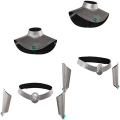 Cosplay Accessories Koriand'r Teen Titans TV Cosplay Châle+Protège-Poignets+Ceinture