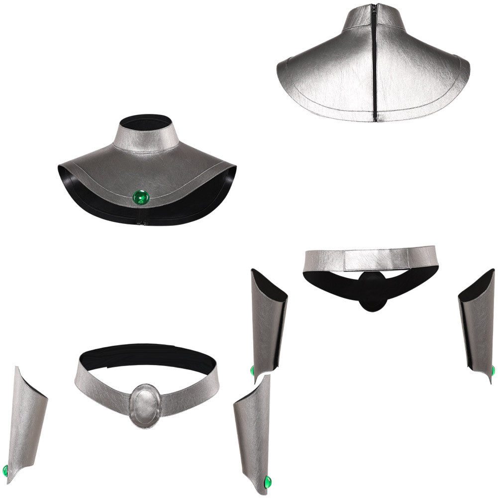 Cosplay Accessories Koriand'r Teen Titans TV Cosplay Châle+Protège-Poignets+Ceinture