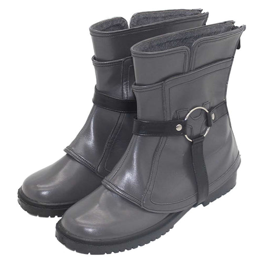 Cosplay Chaussures Amo Gachiakuta Anime Chaussures Noire Femme
